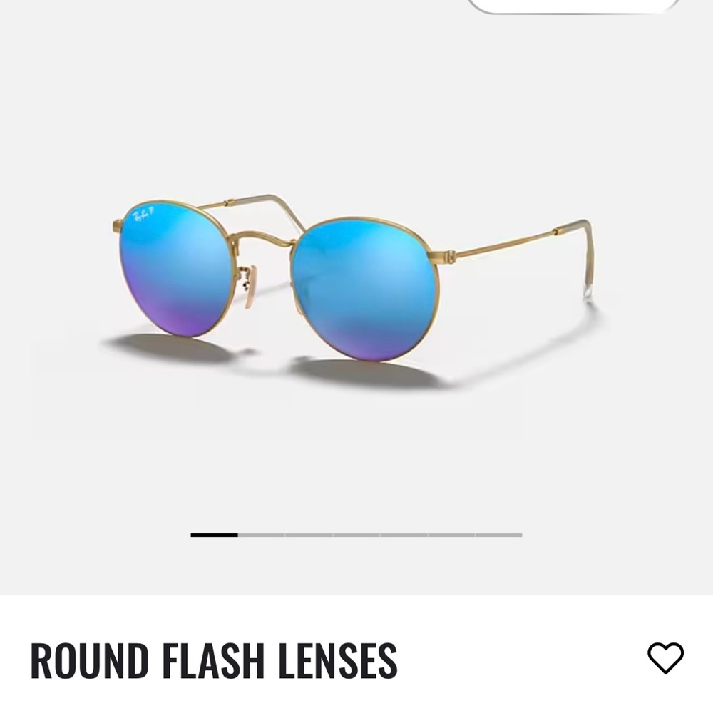 Ray Ban polarized round sunglasses